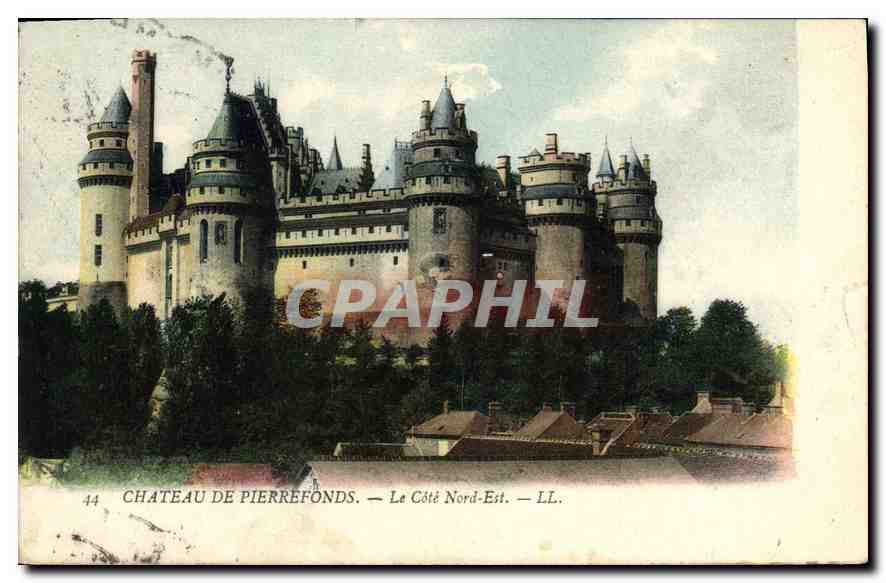 CPA Chateau de Pierrefonds le Cote Nord Est 