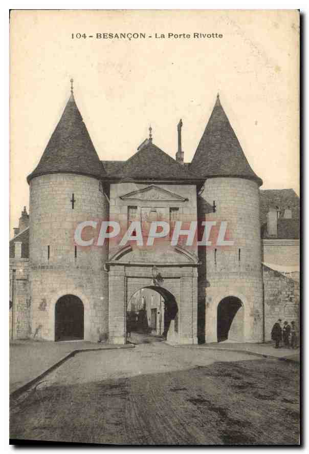 CPA Besancon la Porte Rivotte 