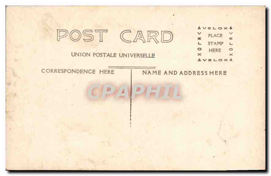 CARTE PHOTO Femme Enfant Indien — Rückseite