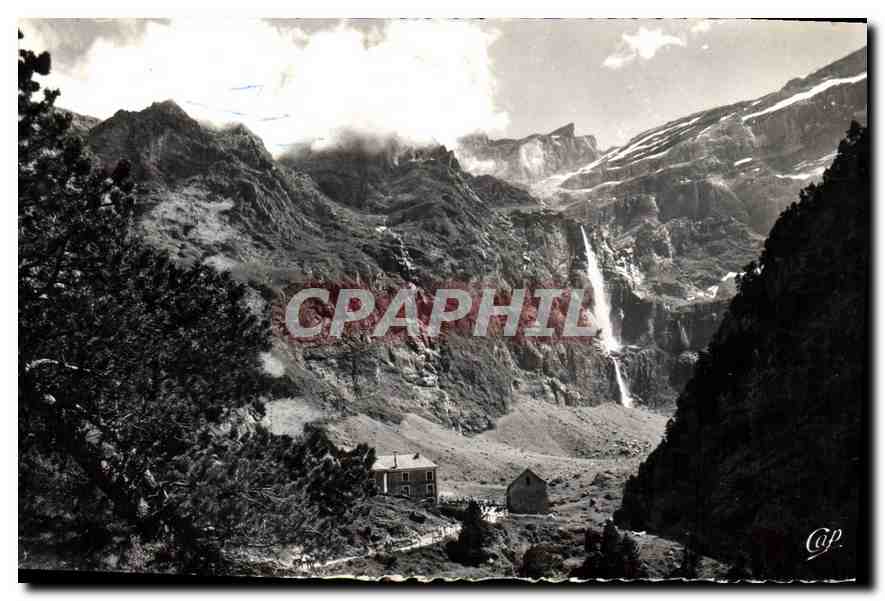 CPA Gavarnie l'Hotel du Cirque et la Grande Cascade 