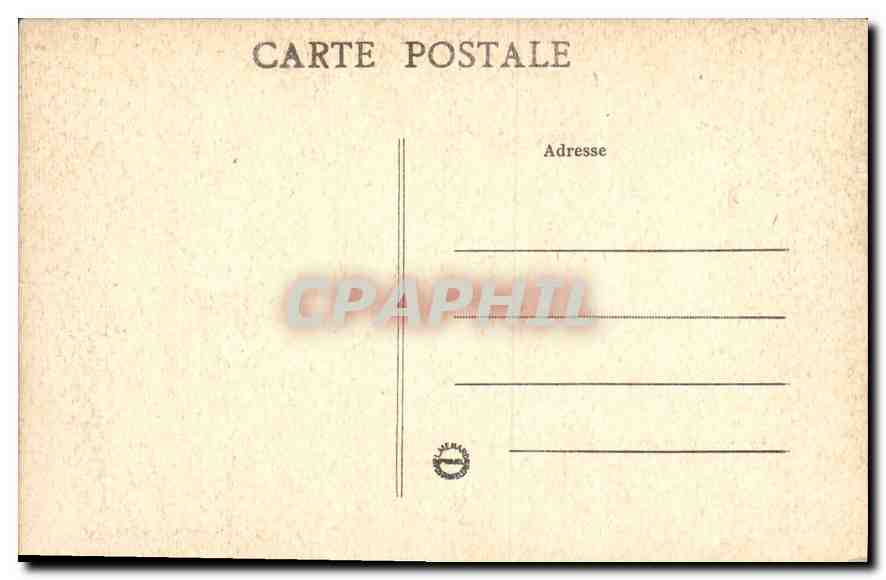 Chambre à coucher de Marie-Antoinette — Palais de Fontainebleau — Collection Artistique, n°44 — Reverso