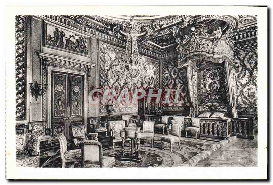 Chambre de Marie-Antoinette — Château de Fontainebleau — Carte postale