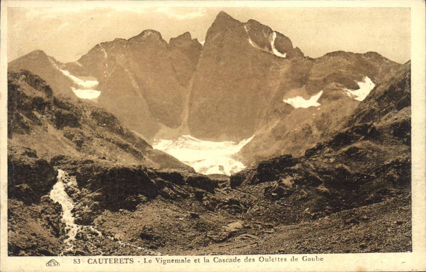 Cauterets - Le Vignemale et la Cascade des Oulettes de Gaube — 83