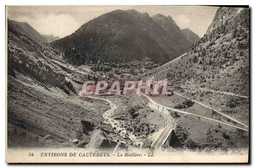 Environs de Cauterets - La Raillère - LL