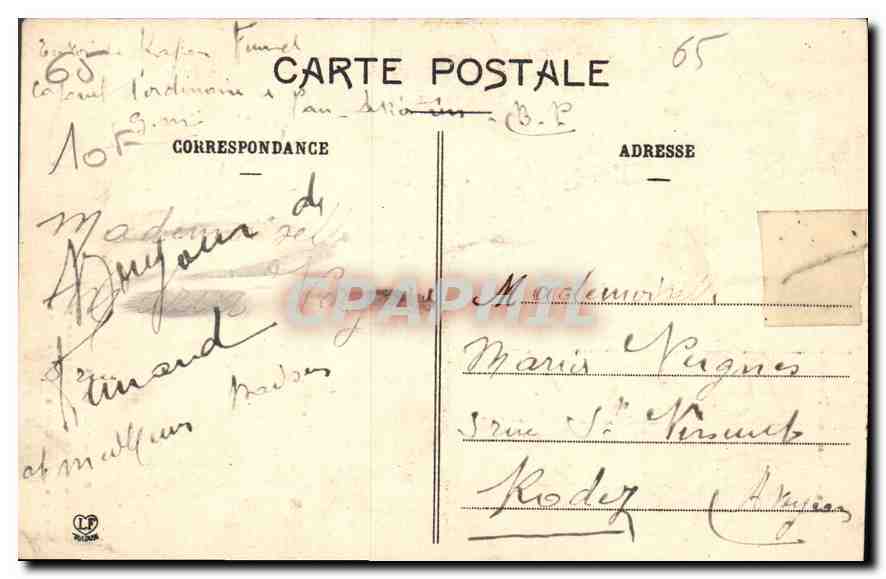 CPA Les Hautes Pyrenees Lourdes Maison paternelle de Bernadette Soubirous et chalet Bernadette — Verso