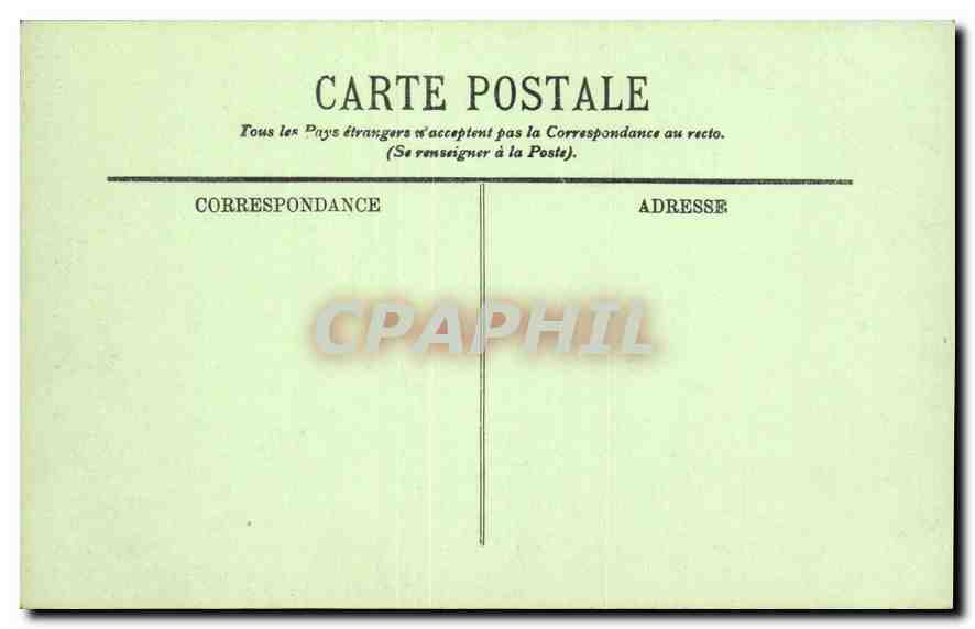 Chantilly — Le Châtelet et la Chapelle — LL. — n° 117 — Rückseite