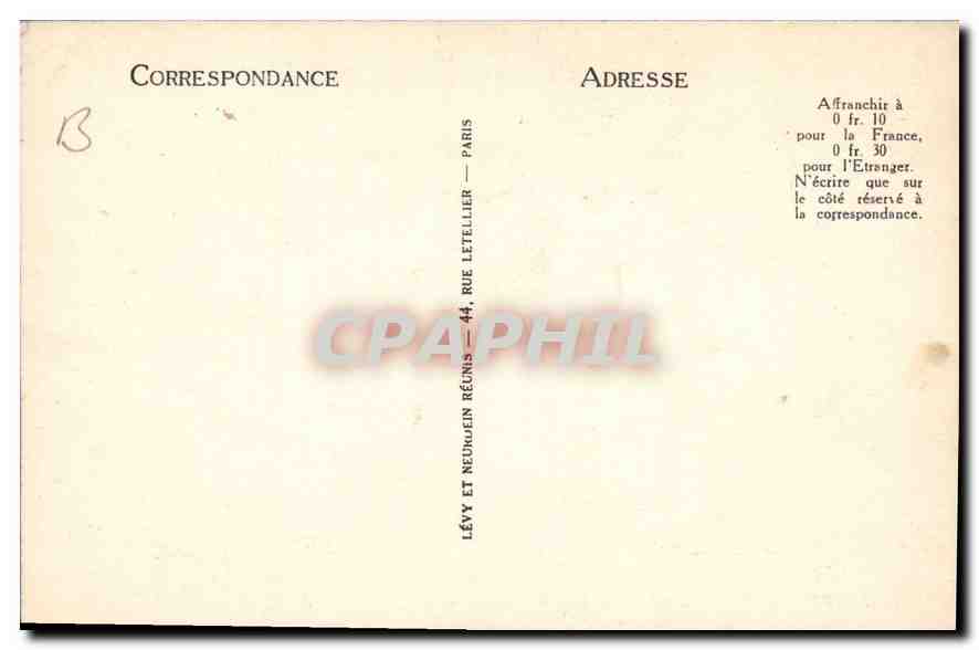 CPA Pierrefonds La Chambre a Coucher du Seigneur  — Verso