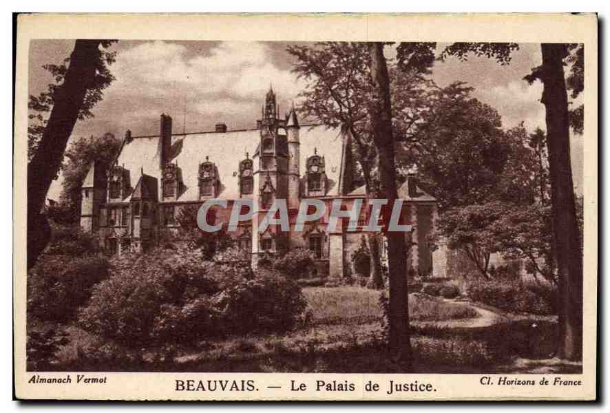 CPA Beauvais Le Palais de Justice 
