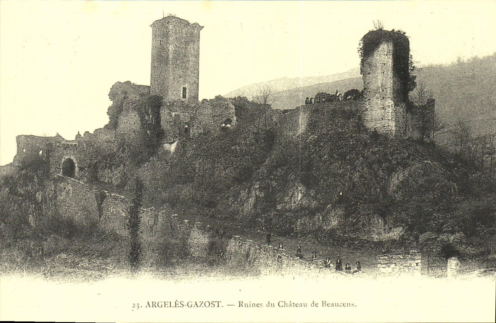 Argelès-Gazost — Ruines du Château de Beaucens — Édito-Service S.A. n°23