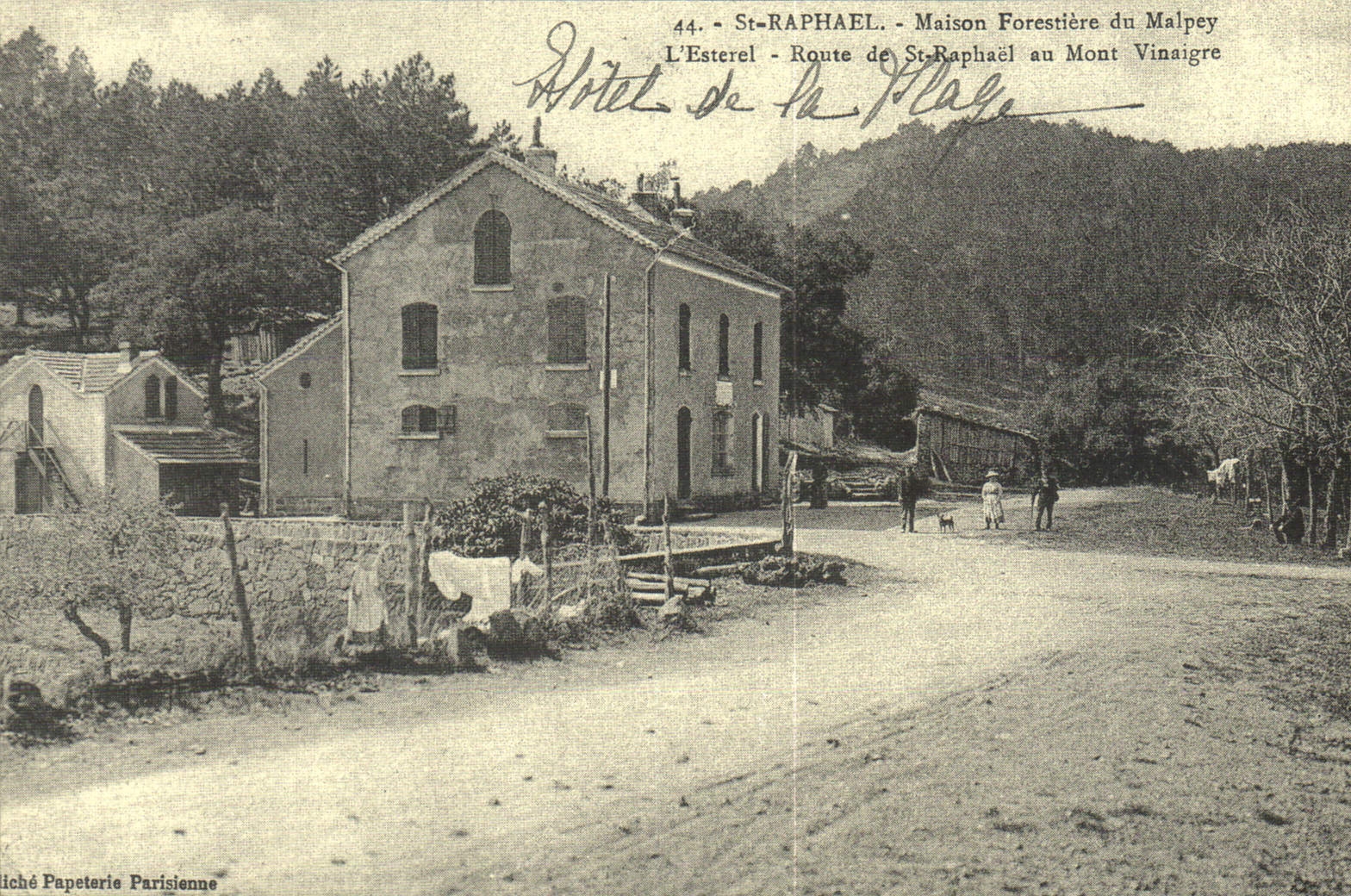 REPRO St Raphael Maison Forestiere du Malpey L'Esterel Route de St Raphael au Mont Vinaigre 