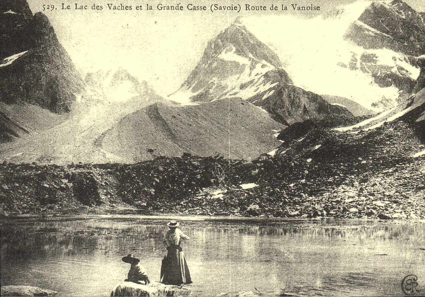 Le Lac des Vaches et la Grande Casse (Savoie) — Route de la Vanoise — Édito-Service S.A. n°529