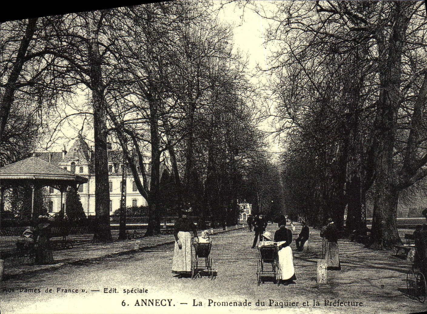 Annecy — La Promenade du Paquier et la Préfecture — Édit. spéciale