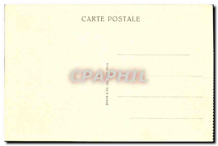CPA Musee de Chantilly L'Entree et la Chapelle  — Verso