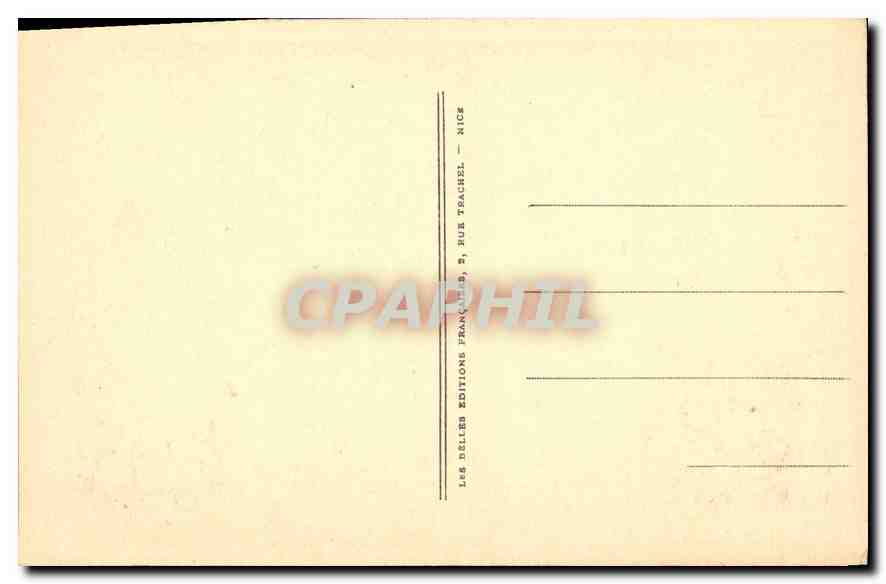 CPA Grand Seminaire Aubert de la Castille La Crau  — Verso