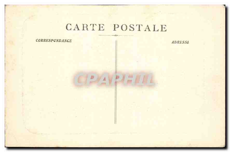CPA Marseille N D de la Garde  — Rückseite