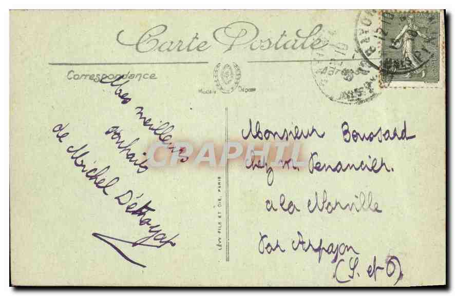 Biarritz — Vue générale prise du Phare — LL. — Reverso