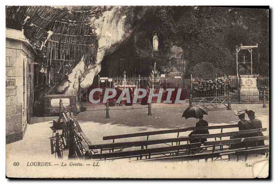 CPA Lourdes La Grotte 