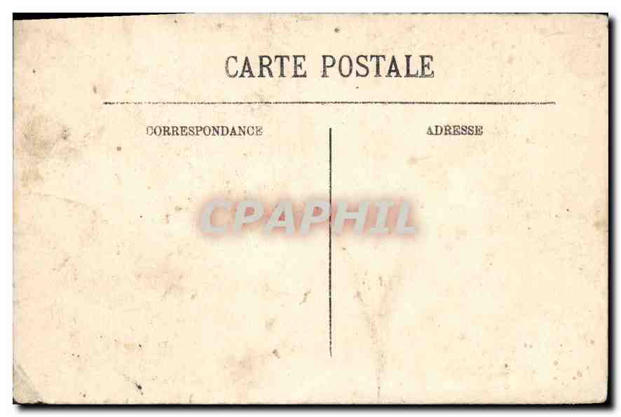 CPA Lourdes La Grotte  — Verso