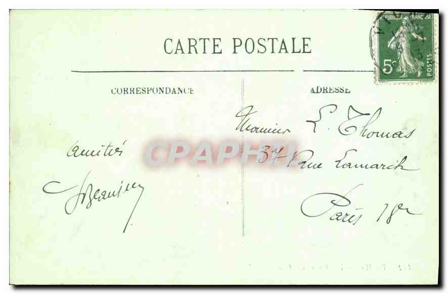 Vichy — Les Bords de l'Allier — LL. — n°112 — Reverso