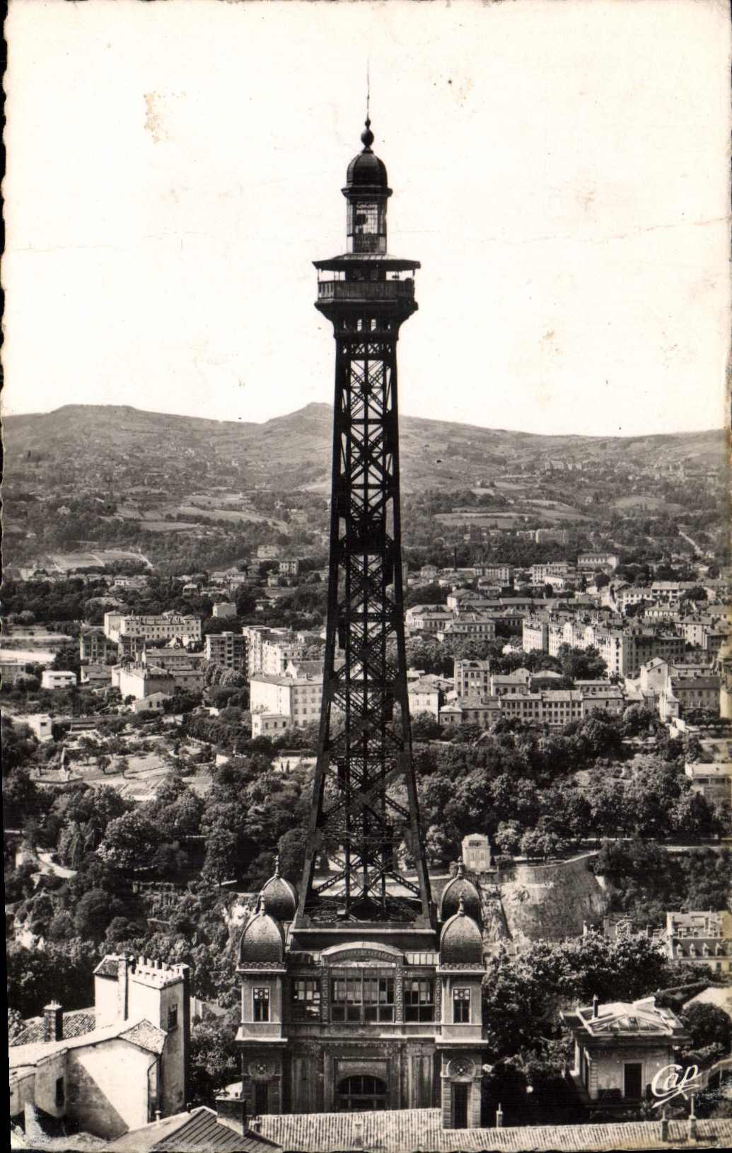 CPA Lyon La Tour Metallique de Fourviere 