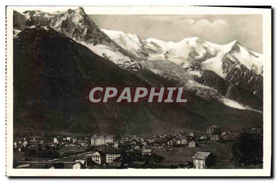 Chamonix-Mont-Blanc — Vue générale — Éditeur ND