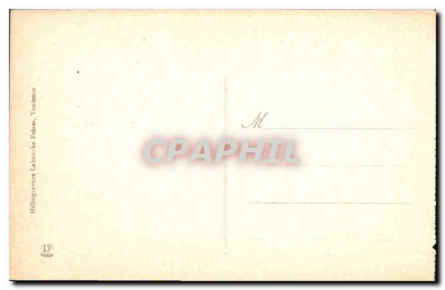 CPA Gavarnie Marbore Breche de Roland et Casque  — Verso