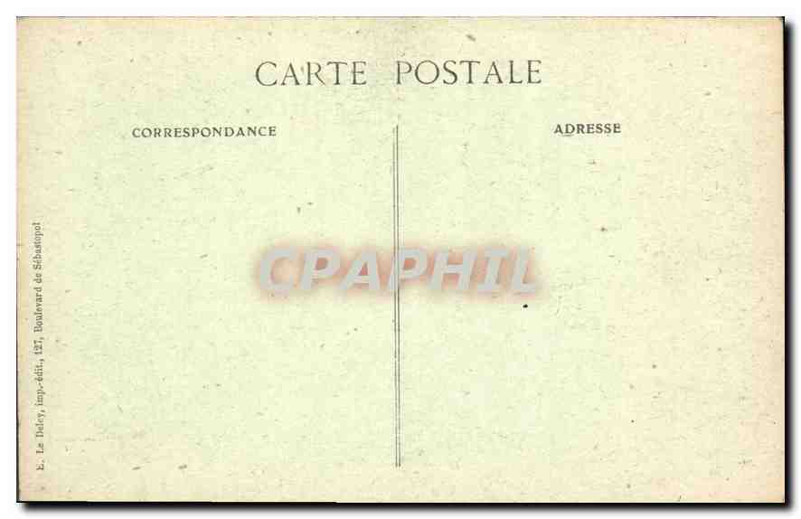 CPA Josephine la Malmaison  — Rückseite