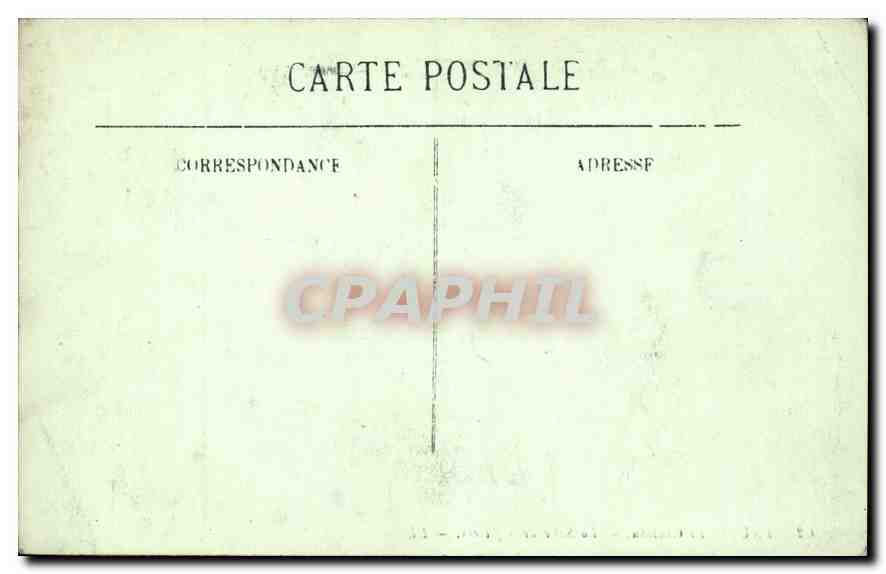 Pau — Le Château — La Salle des Officiers — LL. — N° 62 — Rückseite