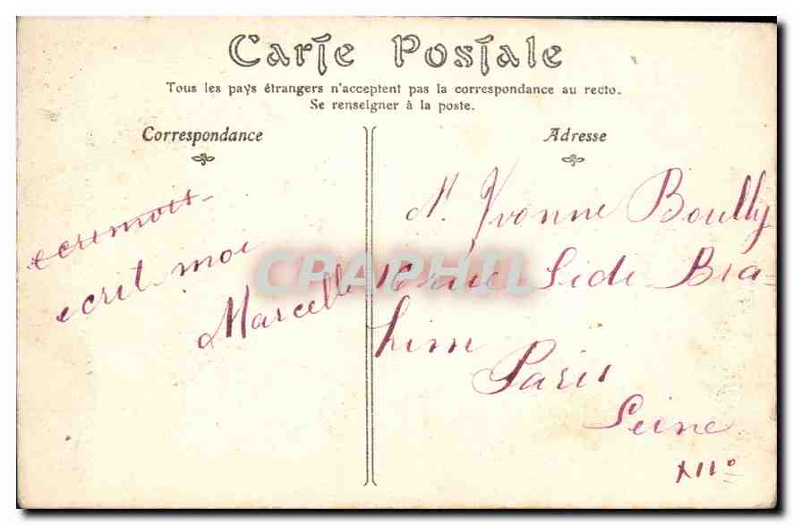 CPA Chateau de Blois Aile de Francois Ier Facade Exterieure  — Verso