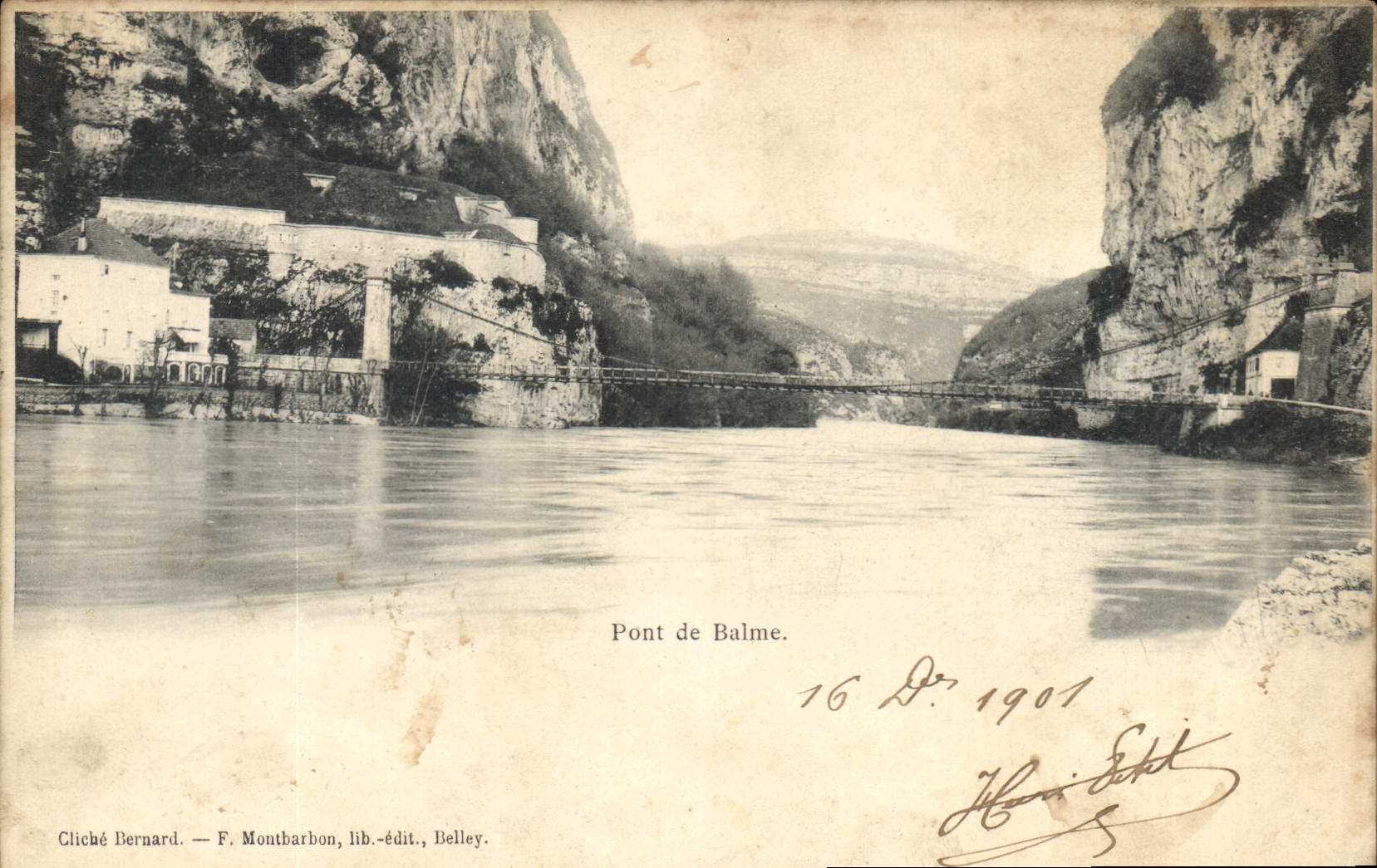 CPA Pont de Balme 