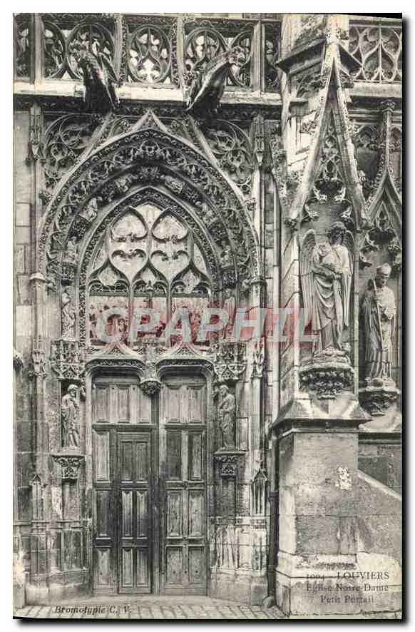 Église Notre-Dame — Portail — Louviers