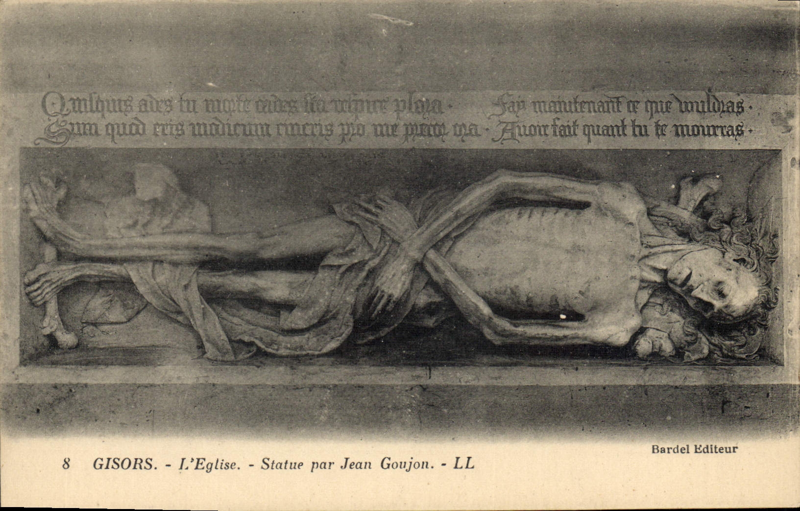 CPA Gisors L'Eglise Statue par Jean Goujon 