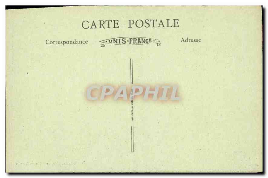 CPA Gisors Eure La Tour dite Tour du Couverneur et le Clocher  — Rückseite
