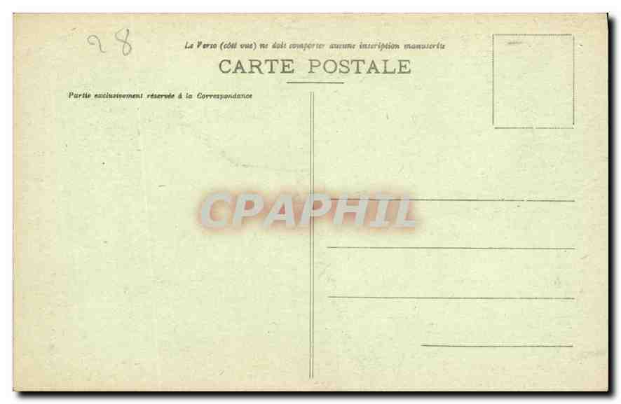 Cathédrale de Chartres — Portail Nord, côté gauche et détails de la baie latérale droite — G. Foncault, édit. Dreux — Reverso