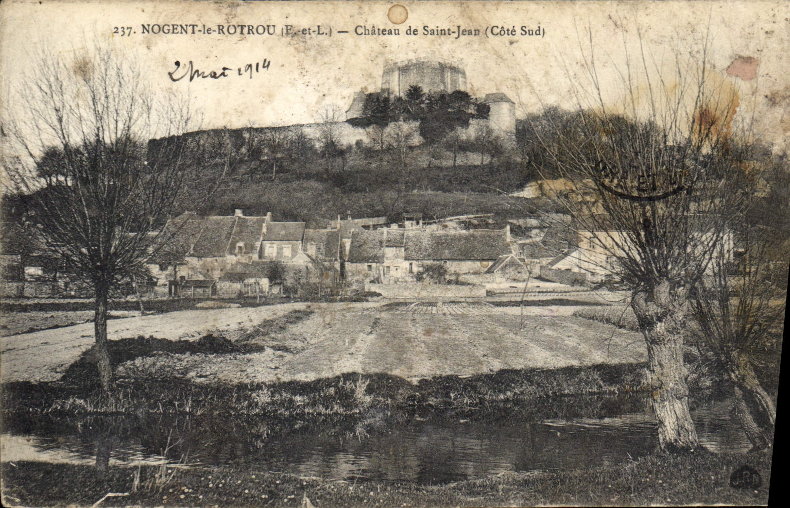 Nogent-le-Rotrou (E.-et-L.) — Schloss Saint-Jean (Südseite)