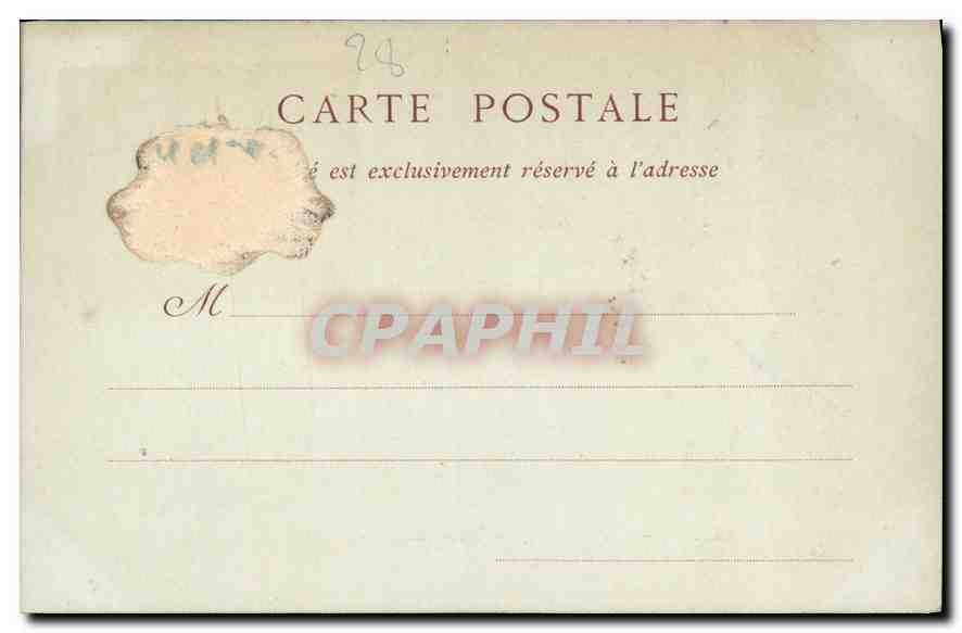CPA Chartres Vue Generale prise de Cachembac  — Verso