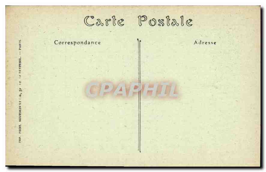 CPA Cathedrale de Chartres Portaiol Sud  — Rückseite