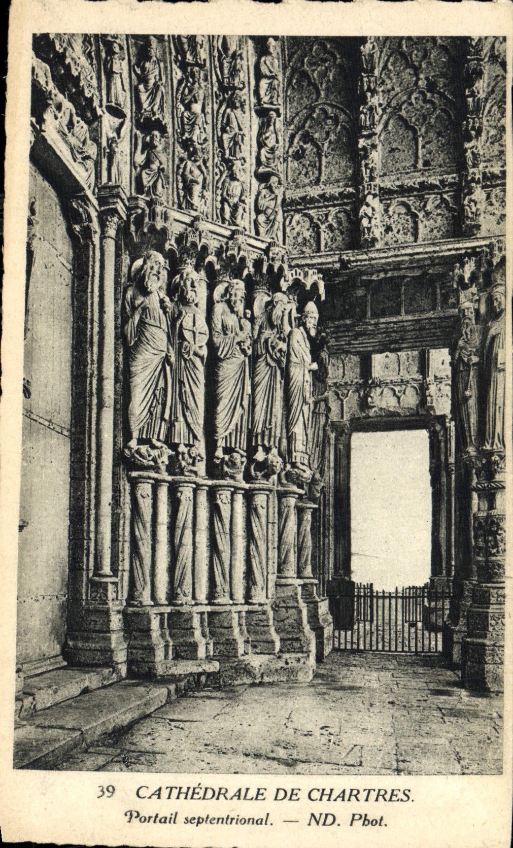 Cathédrale de Chartres — Portail septentrional — ND. Pbot.