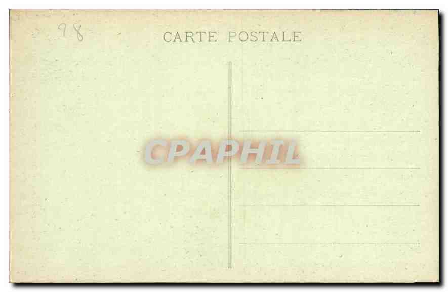 CPA Cathedrale de Chartres E et L Portail Nord  — Rückseite