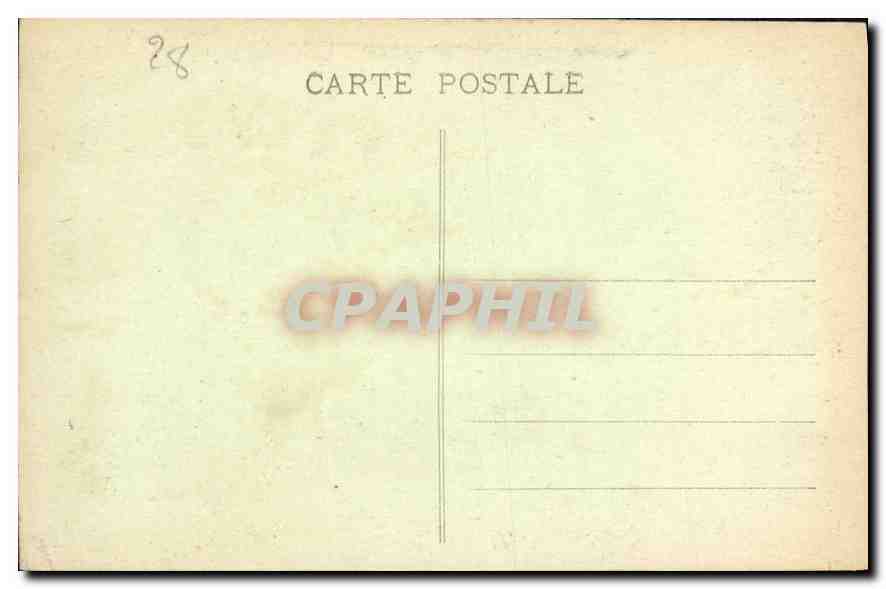 CPA Chartres E et L La Cathedrale Rosace du Portail Nord  — Rückseite