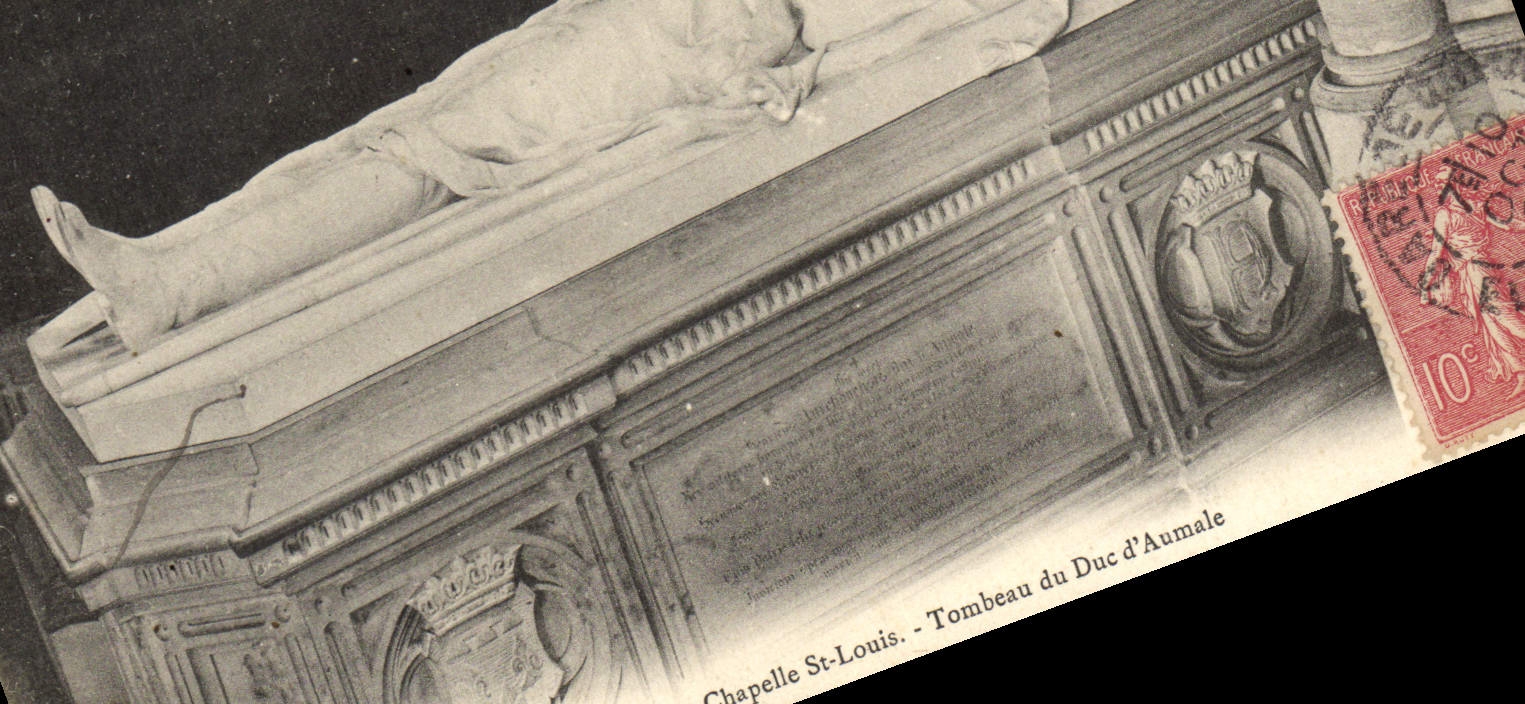 Chapelle St-Louis - Tombeau du Duc d'Aumale — Éditeur : B. Fahl, n° 28