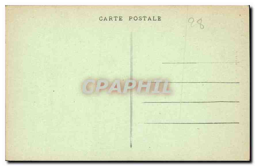 Cathédrale de Chartres (E.-et-L.) — Portail Occidental, Le Tympan de la Baie de droite — éditeur Alphonse Focennit, n° 491 — Reverso