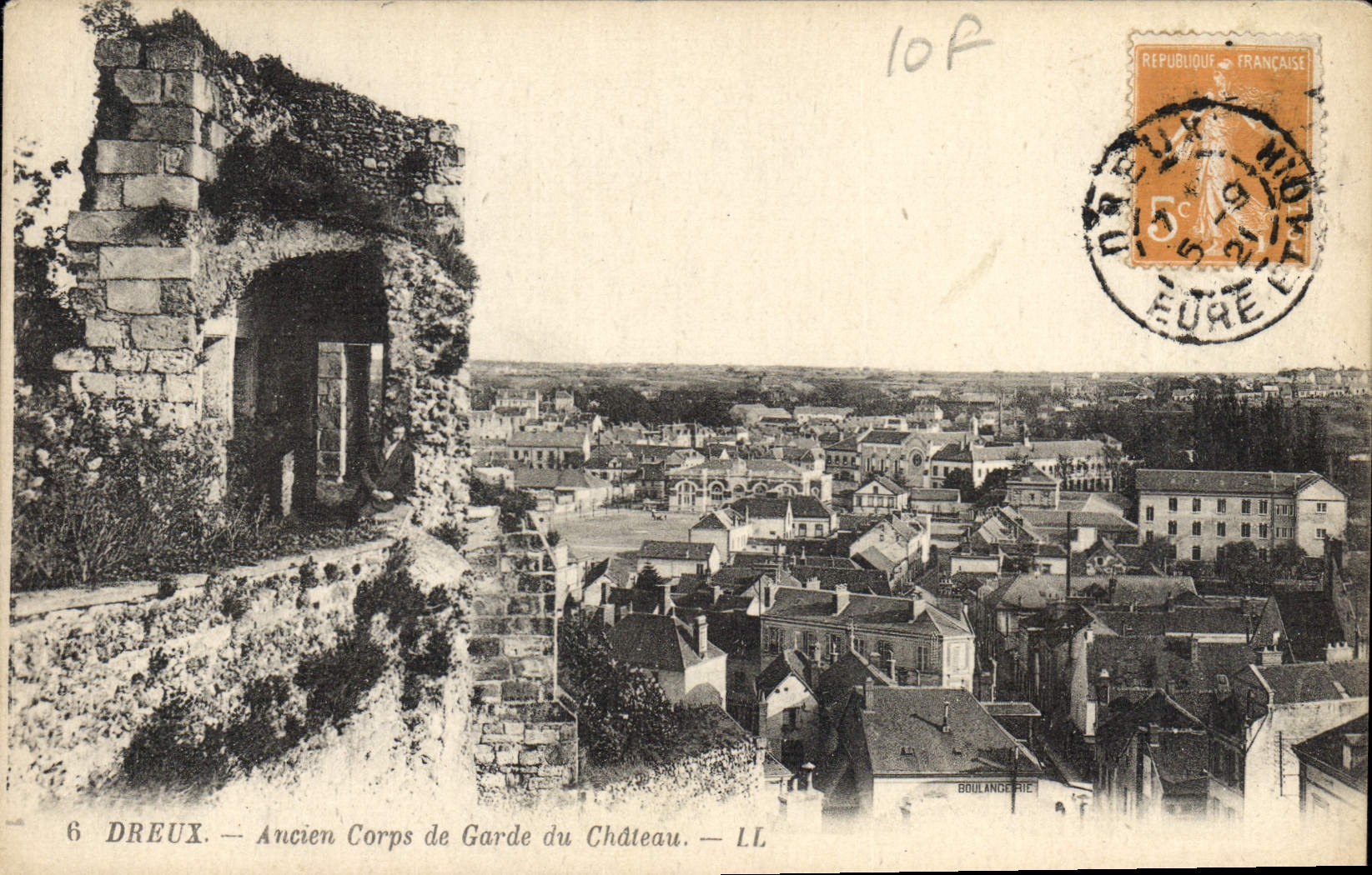 CPA Dreux Ancien Corps de Garde du Chateau 