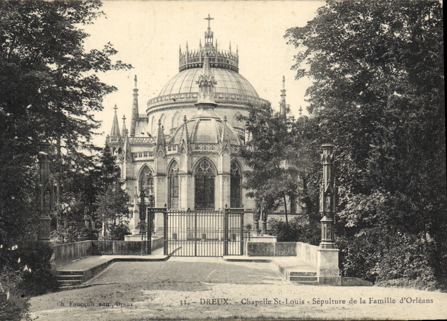Chapelle Saint-Louis - Sépulture de la Famille d'Orléans — Ch. Foucault, Dreux