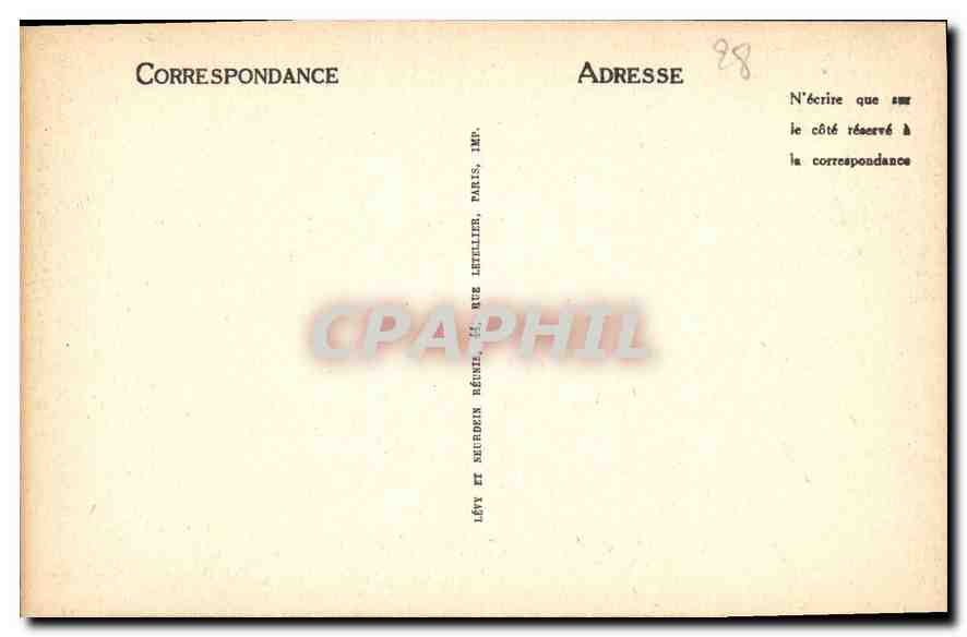 CPA Cathedrale de Chartres Voussure du Portal sud ouest  — Rückseite