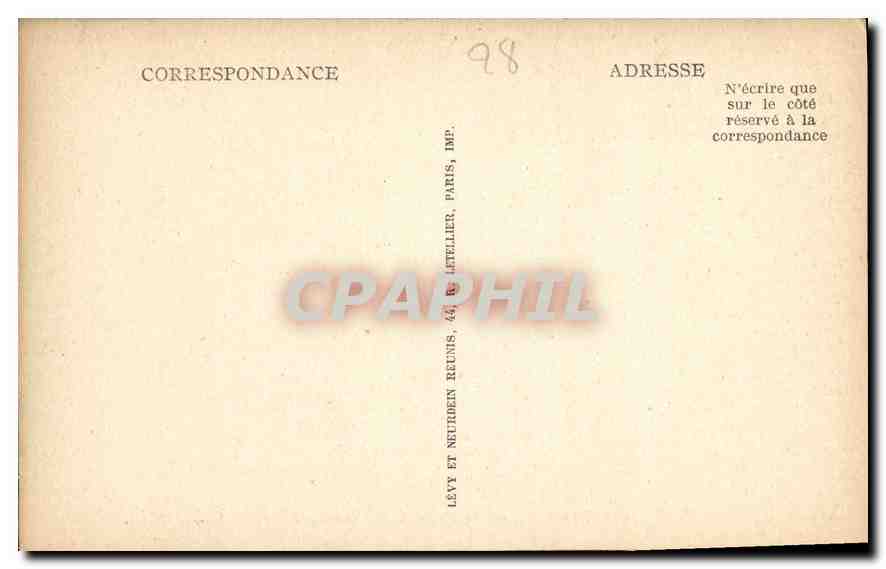 CPA Cathedrale de Chartres Chapiteau et Panneau de Prise du Porche Sud  — Rückseite