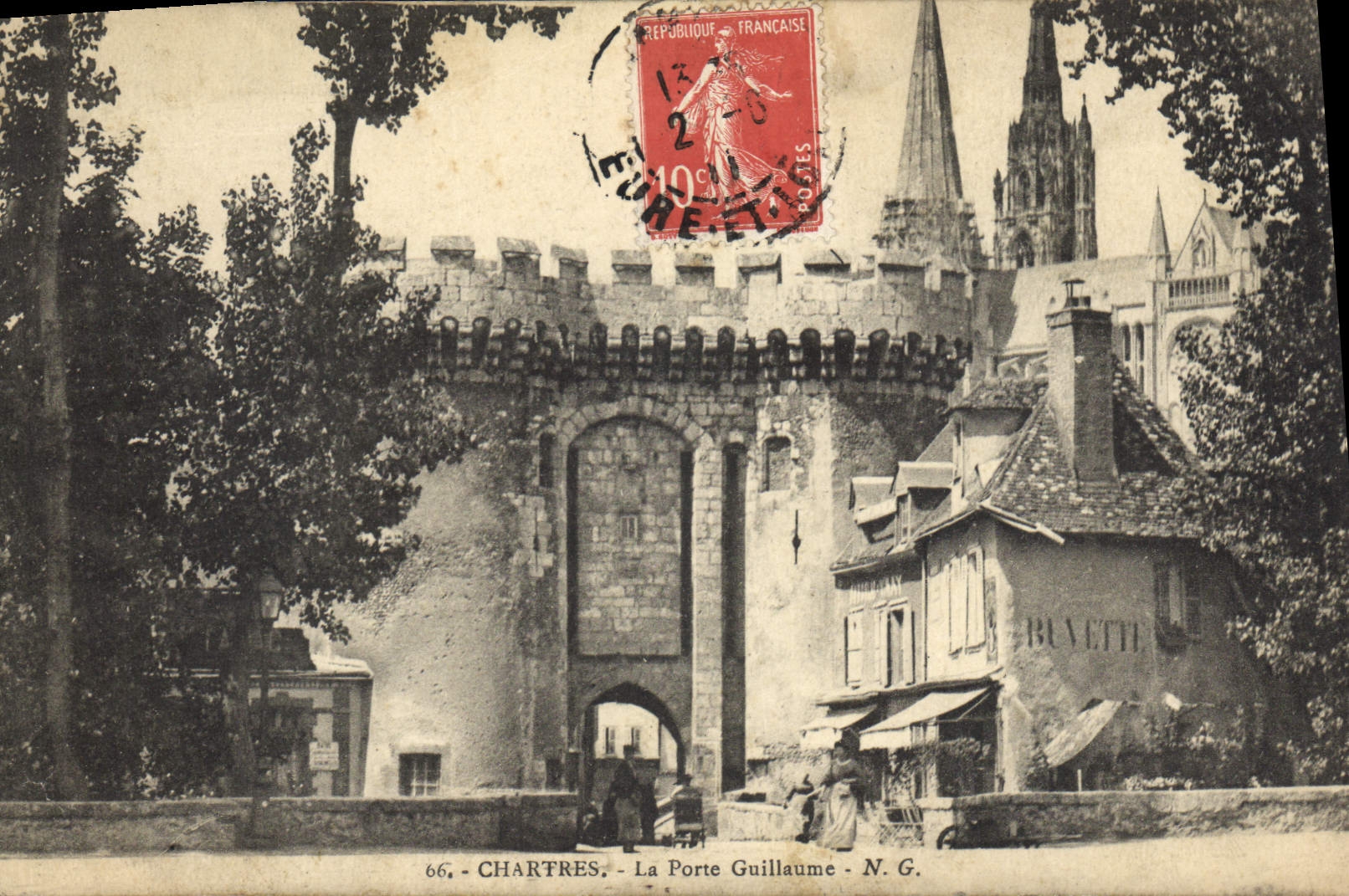 Chartres - La Porte Guillaume - N.G. - 66