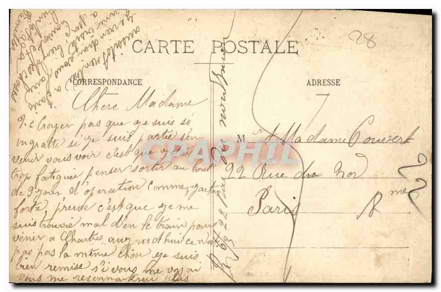 Chartres - La Porte Guillaume - N.G. - 66 — Reverso