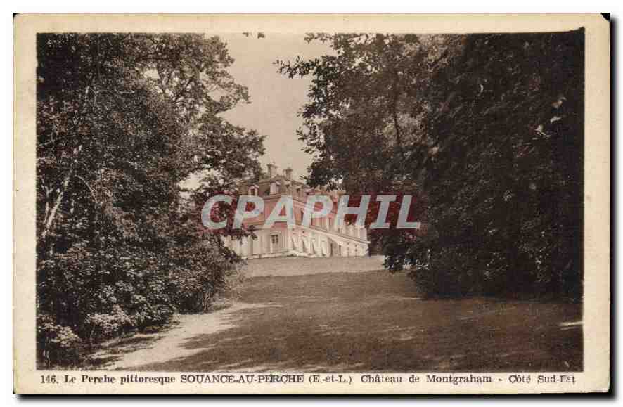 CPA Souance au Perche E et L Chateau de Montgraham 
