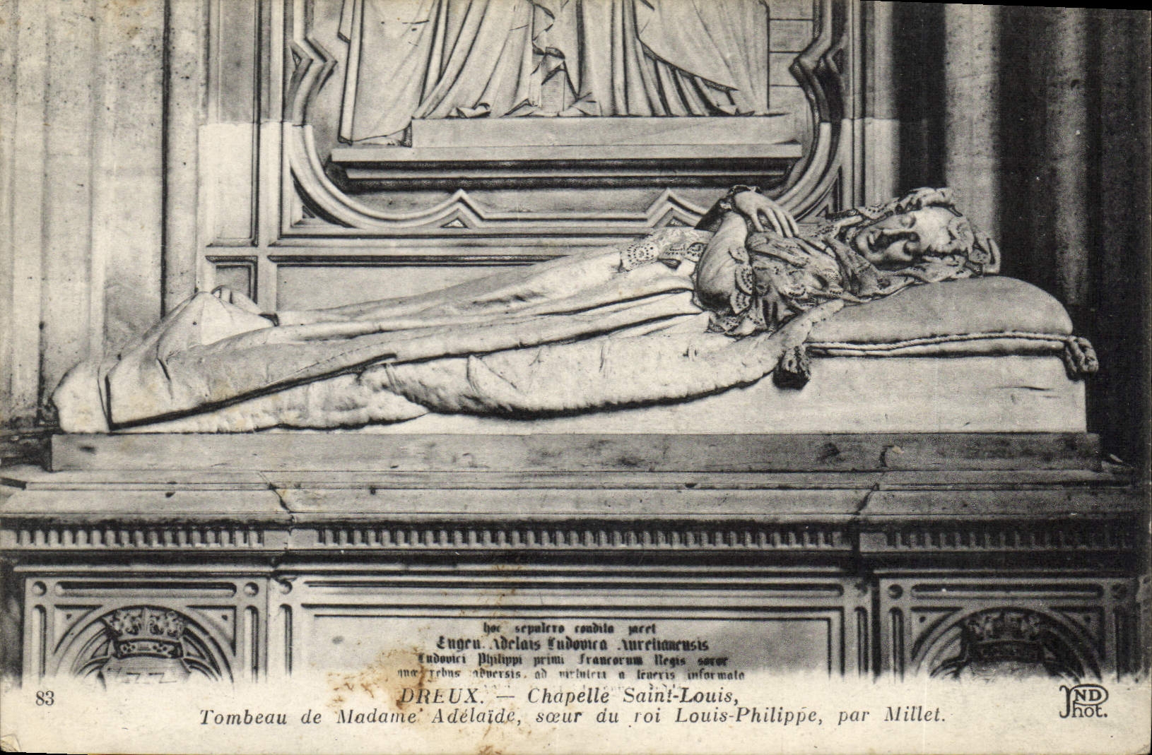 Grab von Madame Adélaïde — Kapelle Saint-Louis — von Millet